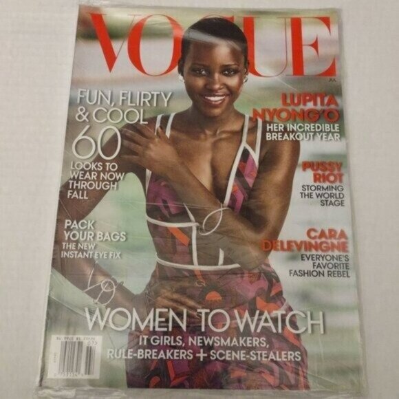 VOGUE MAGAZINE-JULY 2014-"LUPITA NYONG'O-VINTAGE-NEW - Picture 1 of 2